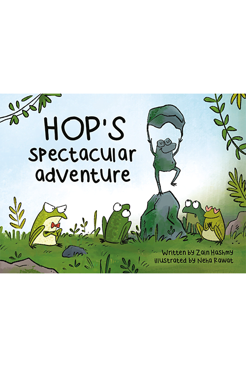 Hop’s Spectacular Adventure – front cover